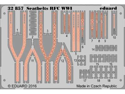 Seatbelts RFC WWI 1/32 - image 1
