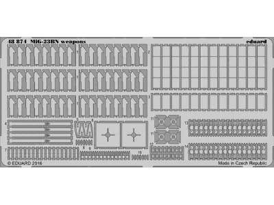 MiG-23BN weapons 1/48 - Trumpeter - image 1