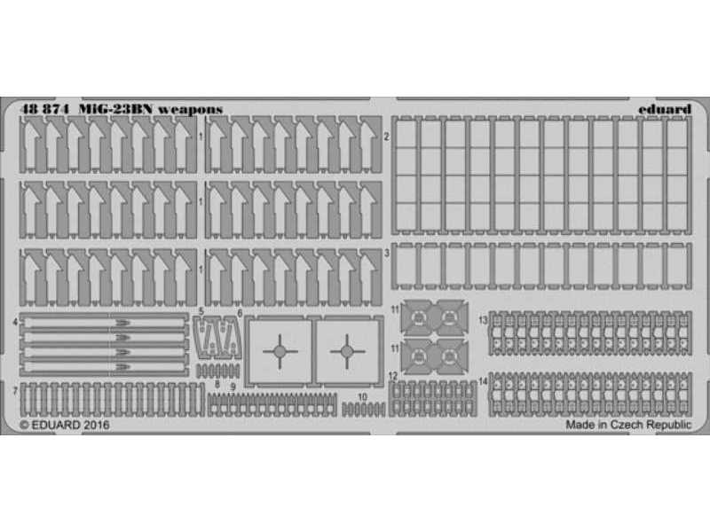 MiG-23BN weapons 1/48 - Trumpeter - image 1