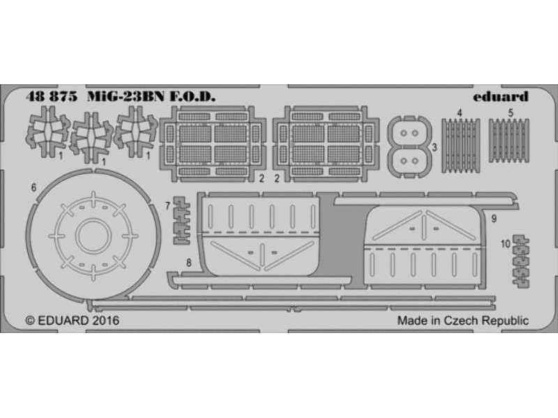 MiG-23BN F. O.D.  1/48 - Trumpeter - image 1