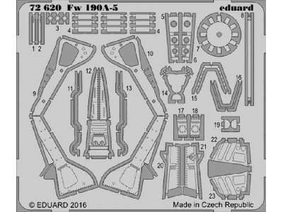 Fw 190A-5 1/72 - Eduard - image 1