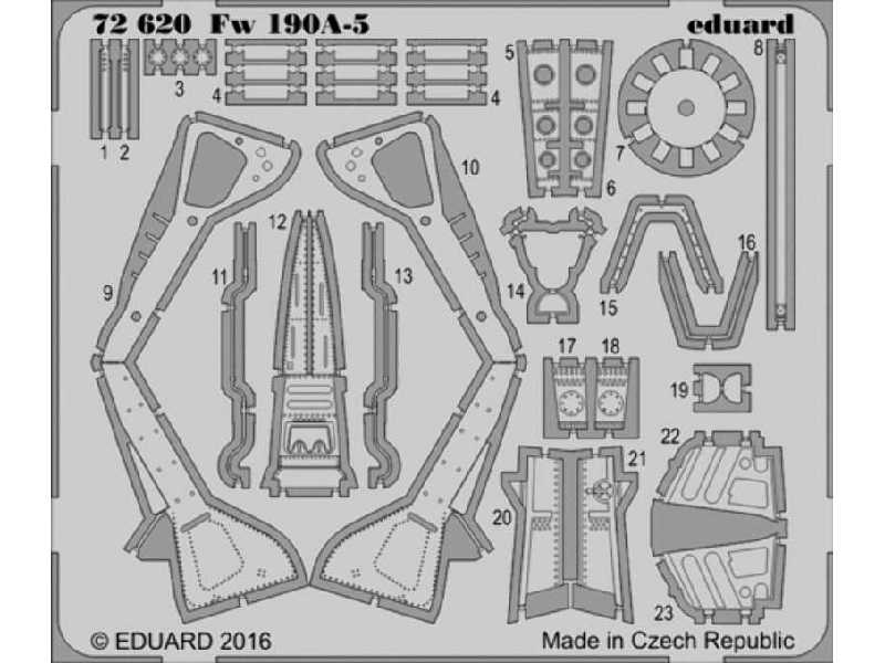 Fw 190A-5 1/72 - Eduard - image 1