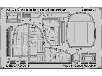 Sea King HC.4 interior 1/72 - Airfix - image 2