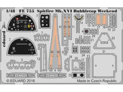 Spitfire Mk. XVI  Weekend 1/48 - Eduard - image 1