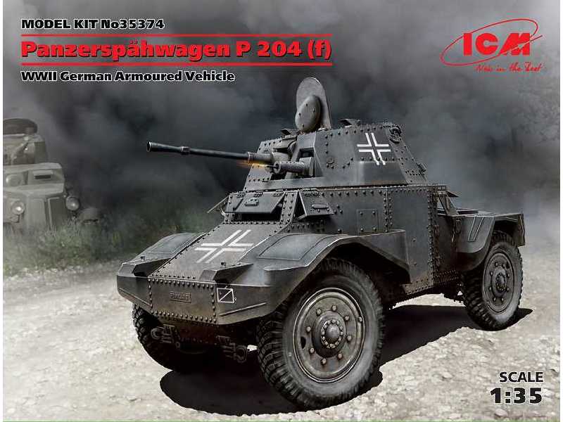 Panzerspähwagen P 204 (f), WWII German Armoured Vehicle - image 1