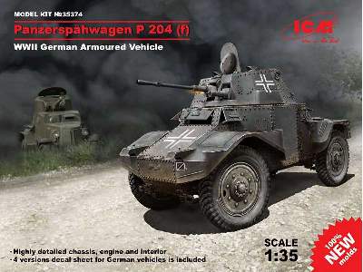 Panzerspähwagen P 204 (f), WWII German Armoured Vehicle - image 16