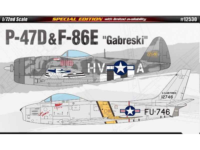 P-47D & F-86E Gabreski - image 1 P-47D & F-86E Gabreski - image 1