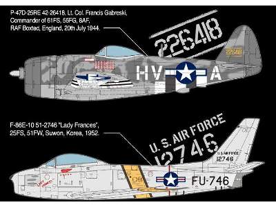 P-47D & F-86E Gabreski - image 8