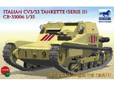 Italian Tankette CV L3/33 Serie II  - image 1