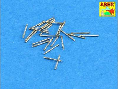 Set of 20 pcs 13 mm type 93 A/A barrels for Japan Navy ships - image 1