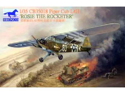 US Piper Cub L-4H "Rossie the Rocketer" - image 1