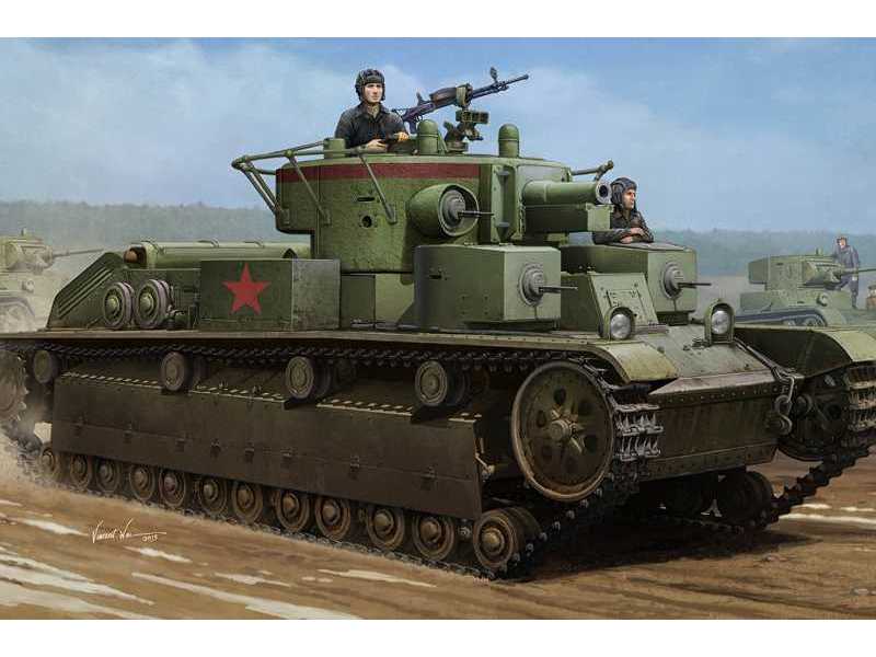 Soviet T-28 Medium Tank - Welded - image 1