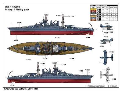 USS California BB-44 battleship - 1941	 - image 4