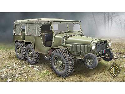 French WW2 Artillery tractor (6x6) W15T - image 1