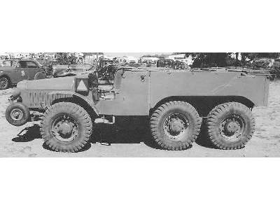 French WW2 Artillery tractor (6x6) W15T - image 11