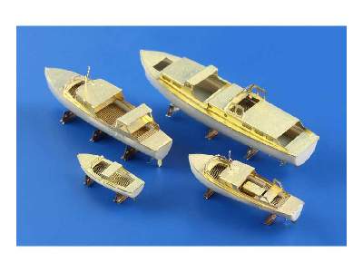 HMS Queen Elizabeth 1943 pt 4 - cranes & lifeboats 1/350 - Trump - image 4