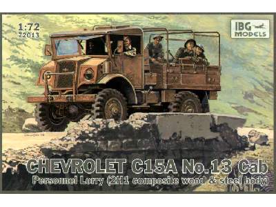 Chevrolet C15A No.13 Cab Personnel Lorry (2H1 wood & steel body) - image 1