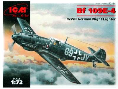 Messerschmitt Bf 109E-4 - WWII German Night Fighter - image 1