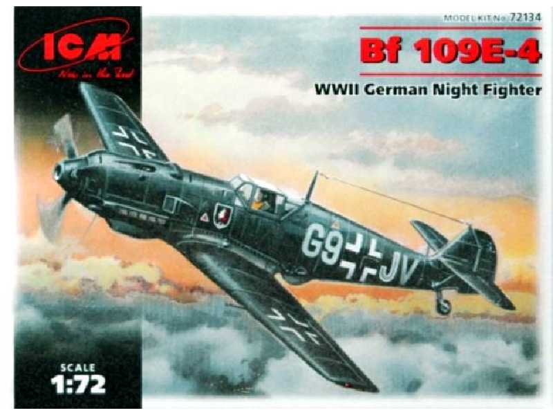 Messerschmitt Bf 109E-4 - WWII German Night Fighter - image 1
