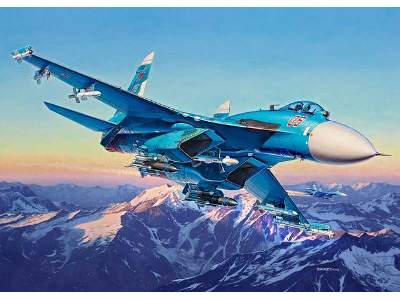 Sukhoi Su-27 SM Flanker Gift Set - image 1