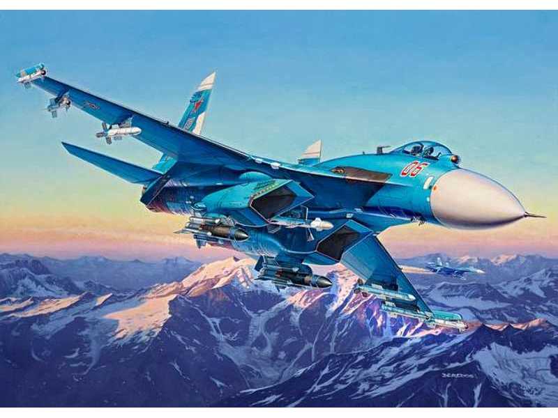 Sukhoi Su-27 SM Flanker Gift Set - image 1