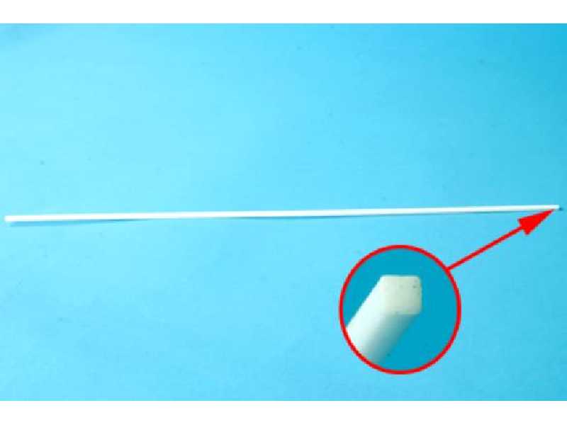 Plastic Beam 3 mm (Square) - 10 pcs. - image 1