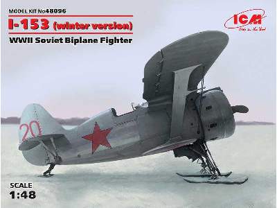 I-153 - WWII Soviet Biplane Fighter (winter version) - image 1
