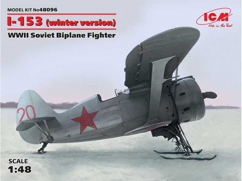 I-153 - WWII Soviet Biplane Fighter (winter version) - image 1