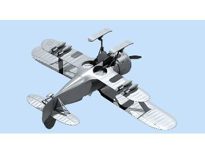 I-153 - WWII Soviet Biplane Fighter (winter version) - image 4