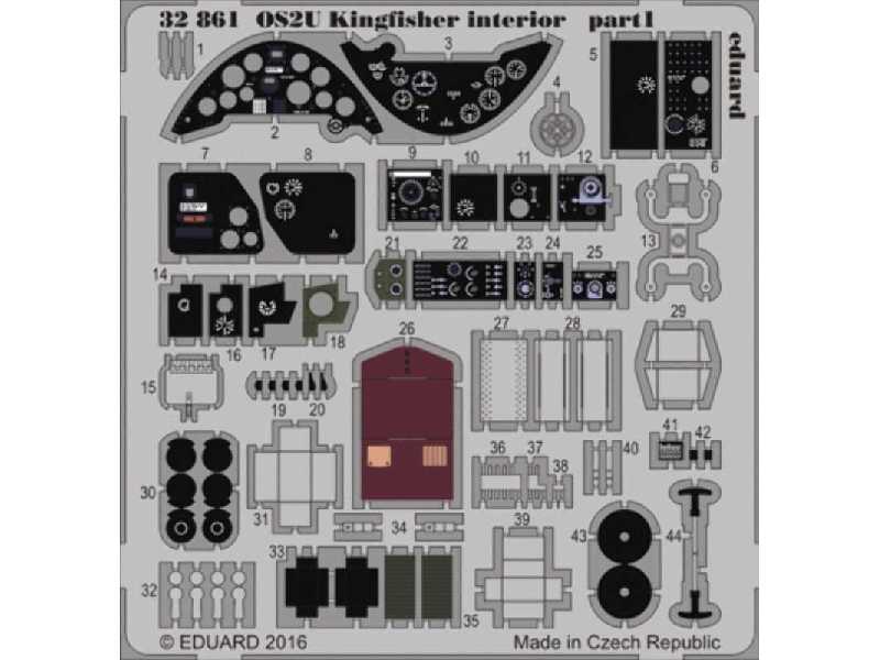 OS2U Kingfisher interior 1/32 - Kitty Hawk - image 1