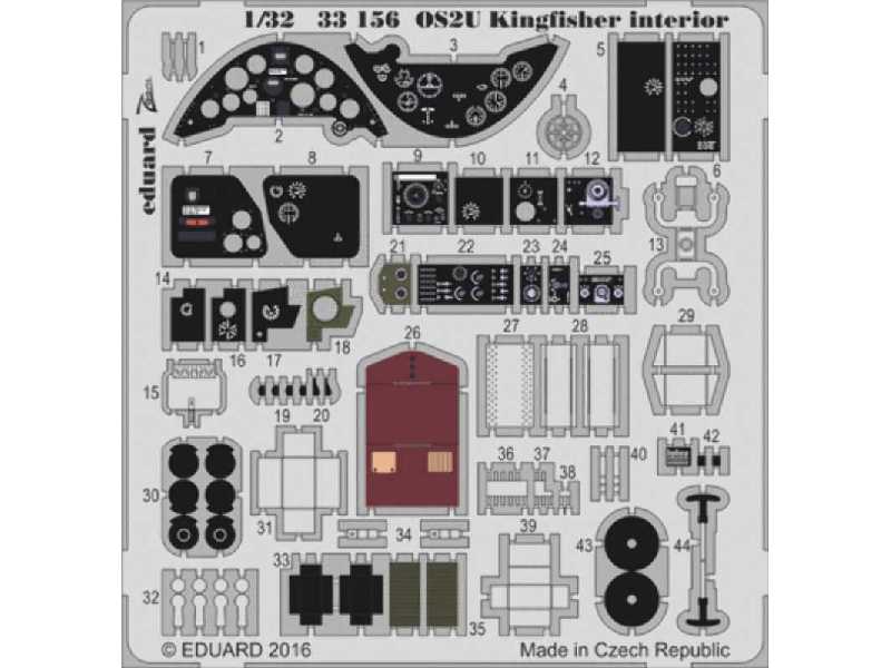 OS2U Kingfisher interior 1/32 - Kitty Hawk - image 1