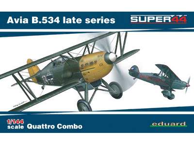 Avia B.534 late series  Quattro Combo 1/144 - image 1