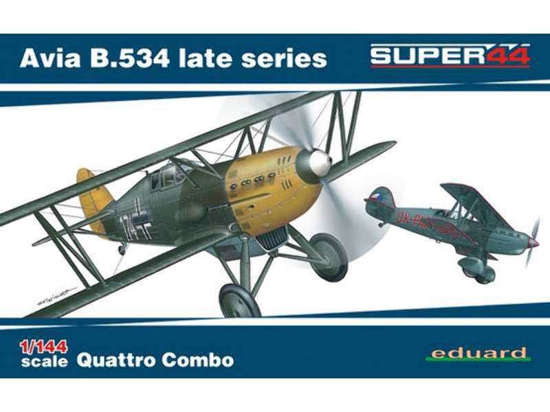 Avia B.534 late series  Quattro Combo 1/144 - image 1