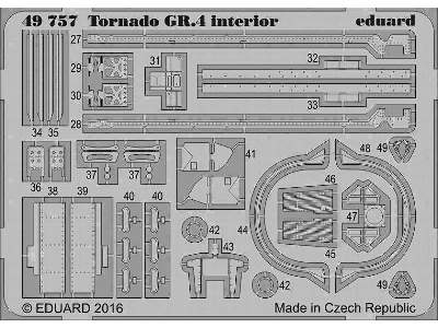 Tornado GR.4 interior 1/48 - Revell - image 2