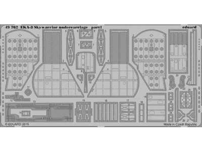 EKA-3 Skywarrior undercarriage 1/48 - Trumpeter - image 1