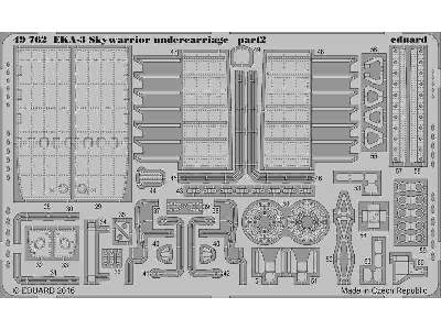 EKA-3 Skywarrior undercarriage 1/48 - Trumpeter - image 2