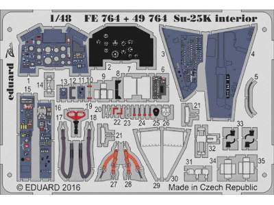 Su-25K interior 1/48 - Smer - image 1