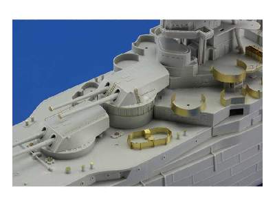 USS Texas pt.  3 superstructure 1/350 - Trumpeter - image 3