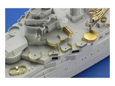 USS Texas pt.  3 superstructure 1/350 - Trumpeter - image 4
