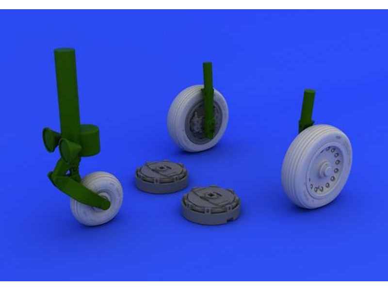 Mirage IIIc wheels 1/32 - Italeri - image 1