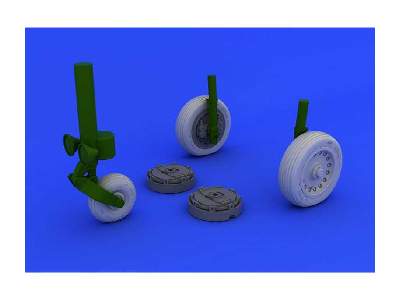 Mirage IIIc wheels 1/32 - Italeri - image 5