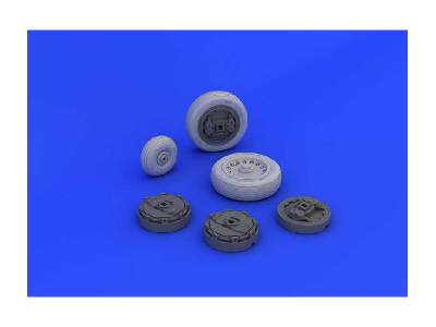 Mirage IIIc wheels 1/32 - Italeri - image 7