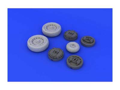 Mirage IIIc wheels 1/32 - Italeri - image 8