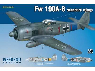 Fw 190A-8 standard wings 1/72 - image 1