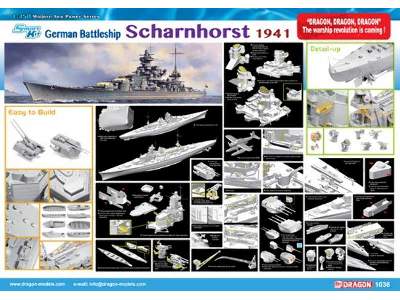German Battleship Scharnhorst 1941 - Smart Kit - image 2