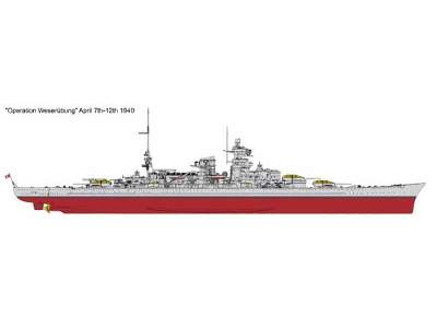 German Battleship Scharnhorst 1941 - Smart Kit - image 3