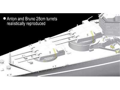 German Battleship Scharnhorst 1941 - Smart Kit - image 16