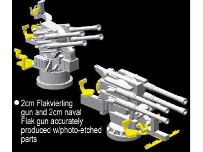 German Battleship Scharnhorst 1941 - Smart Kit - image 25