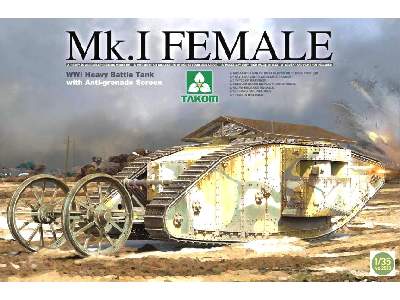 Mk.I Female WWI Heavy Battle Tank - image 1