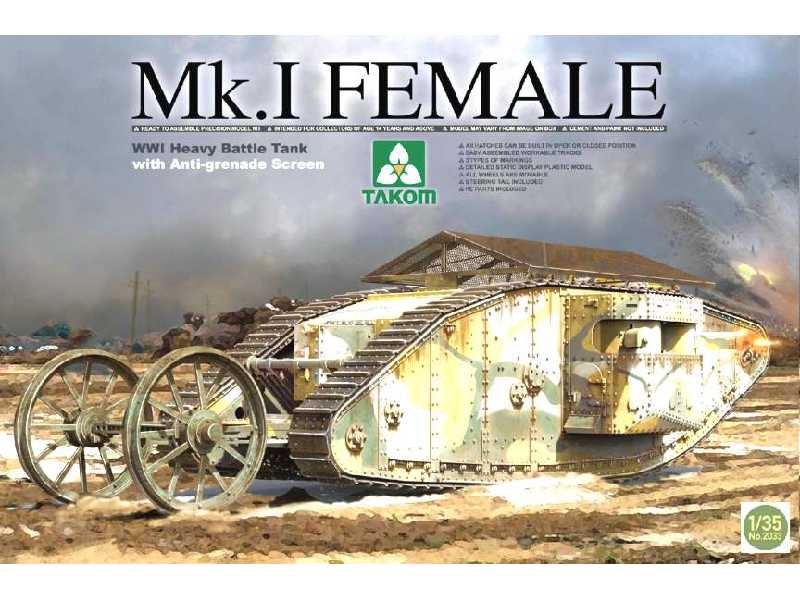 Mk.I Female WWI Heavy Battle Tank - image 1